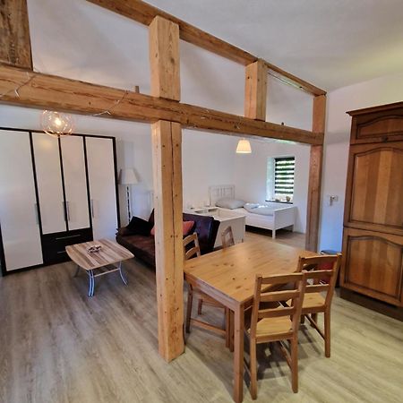 Apartment Auf Dem Hof Einer Historischen Muehle Holzhausen  Eksteriør billede